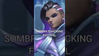 SOMBRAS HACKING FESTIVAL IN OVERWATCH 2 overwatch2 overwatch gaming [upl. by Biles]