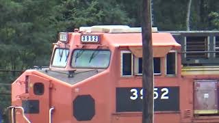 NS Pittsburgh Line 8182024 Amtrak Pennsylvanian BNSF 1801 1111 OLS DLW P42DC amp More [upl. by Naitsirc]