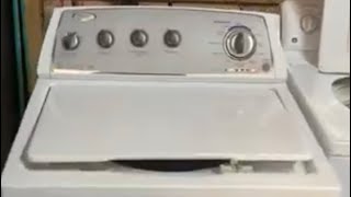 Como reparar una lavadora whirlpool que solo gira en un solo sentido no lava bien [upl. by Roscoe]