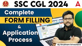 SSC CGL FORM FILLING 2024  SSC CGL FORM KAISE BHARE  SSC CGL APPLY ONLINE 2024 [upl. by Palila]