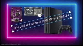 Auto Load PS4 Jailbreak in 20 SEC with ESP32S2  mini PS4 VER 9 [upl. by Cardwell]