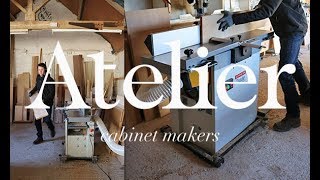 Axminster AT129PT planer thicknesser with spiral cutter head  Review  Atelier Cabinet Makers [upl. by Eiramlatsyrk]