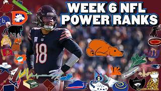 Very HONEST NFL Power Rankings Week 6 [upl. by Apicella]