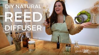 How to Make a Natural Reed Diffuser [upl. by Cochrane]