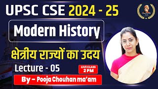 Modern History  Lecture  05  Pooja Chauhan ma’am  Vivekananda IAS [upl. by Nwahsak]