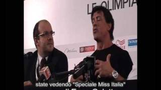 ENZO COLETTA INTERVISTA SILVESTER STALLONE [upl. by Noemis]