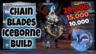 CHAIN BLADES ICEBORNE BUILD DAUNTLESS 2024 [upl. by Aurea]