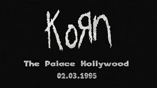 Korn live in Hollywood 1995 Full Show Soundboard Audio [upl. by Irahs913]