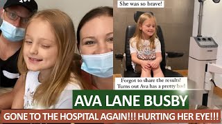 TRAGEDY OUTDAUGHTERED AVA BUSBY GONE TO THE HOSPITAL AGAIN HURT HER EYE IN BIRTHDAY PARTY [upl. by Tillion]