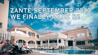 Zante September 2023  We finally made it [upl. by Alva]