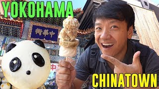 The LARGEST CHINATOWN in Asia STREET FOOD Tour of Yokohama Chinatown [upl. by Etty]