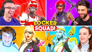 The Fortnite LOCKER BUNDLE SQUAD [upl. by Arno10]