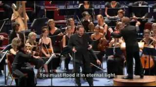 BBC Proms 2009 13 Mahler Kindertotenlieder  GMJO Matthias Goerne Jonathan Nott [upl. by Anitsrik]