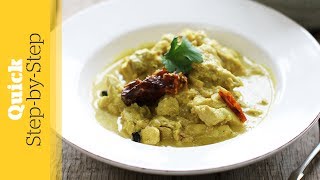 How To Make Chicken Korma  Curry Recipe  Quick StepByStep Version [upl. by Now384]