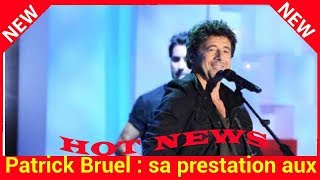 Patrick Bruel  sa prestation aux NRJ Music Awards sévèrement critiquée par les internautes [upl. by Auqinahs]