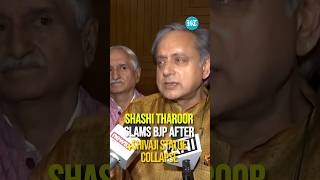 Widespread Corruption Shashi Tharoor Slams BJP After Shivaji Statue Collapse [upl. by Rooke]