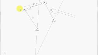 Two Position Synthesis of 4barlinkagemechanism [upl. by Thomajan]