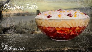 Traditional Scottish Christmas Trifle Recipe Typsy Laird recipe Scotland [upl. by Bartholomeus804]