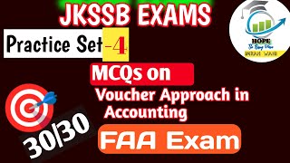 Top 500 Mcqs on Accountancy 🔥 Target 3030  Practice Set 4  jkssb Finance accounts assistant [upl. by Eeram847]