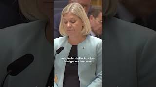 Magdalena Andersson S Antisemitism har ingen plats i Sverige [upl. by Assiled146]