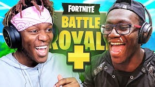 KSI AND DEJI DO DUOS ON FORTNITE [upl. by Yeca]