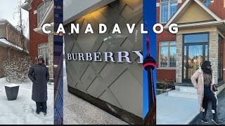 CANADA VLOG 🇨🇦 1 Travel Vlog  Travel with us from Nigeria to Canada First Week In Canada [upl. by Hermina]