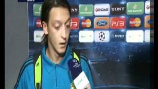 Mesut Özil hablando español [upl. by Araeit215]