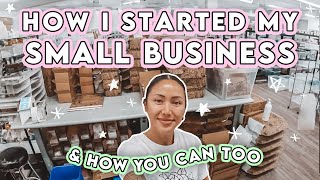 How I Started My Small Business  How To Ship amp Sell Online 📦💖 Learn from my mistakes ✨ [upl. by Anilyx]