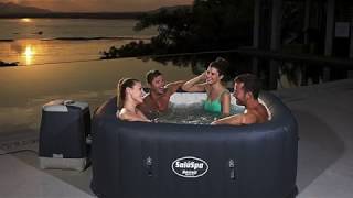 SaluSpa Hawaii Hydrojet Pro Inflatable Hot Tub Review [upl. by Erdreid]