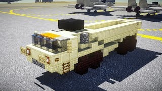 Minecraft HEMTT M977 Tactical Cargo Truck Tutorial [upl. by Lednek]