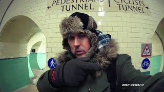 EXPLORING THE PEDESTRIAN TYNE TUNNEL IN JARROW   Late At Night [upl. by Anier]