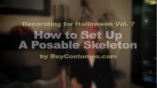 How To Set Up a Posable Skeleton [upl. by Emilia240]