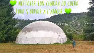 Nettoyage énergétique puissant du chakra du cœur pour souvrir à l💚 [upl. by Suivatal347]