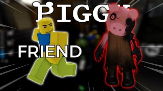 We taught our friend how to play Roblox PIGGY [upl. by Kendrah286]