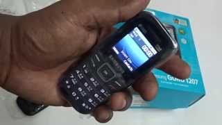 Samsung Guru 1207 Mobile Unboxing Video [upl. by Edialeda]