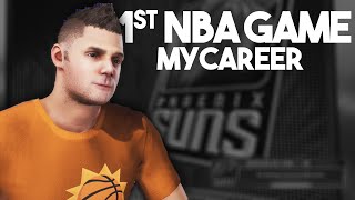 NBA 2K16 My Career First NBA Debut [upl. by Esoranna968]