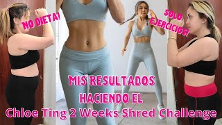 CHLOE TING 2 WEEKS SHRED CHALLENGE  Resultados y experiencia [upl. by Xenia]