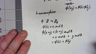 Abstract Algebra 104 Homomorphisms and Kernels [upl. by Micki]