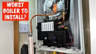 Glowworm Compact Boiler Install Full Walkthrough [upl. by Mauve482]