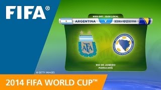 Argentina v Bosnia and Herzegovina  Teams Announcement [upl. by Hartill204]