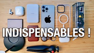 iPhone 15 et 15 Pro  les INDISPENSABLES Accessoires [upl. by Zweig]