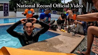 Philippines National Record Broken by Wil Dasovich 🇵🇭 OFFICIAL VIDEO [upl. by Marleen]