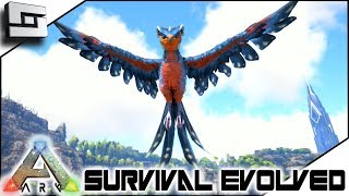 ARK Survival Evolved  Rideable Featherlight TAMED E1  Modded Ark Extinction Core [upl. by Henryk623]