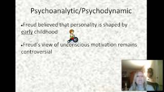 Psychological Approaches Part I [upl. by Peppel]