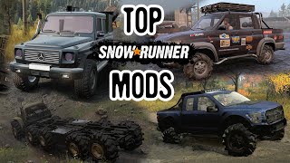 SnowRunner  Top 7 Mods of May [upl. by Ellery61]