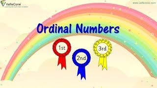 learn about ordinal numbers l Ordinal numbers for kids l grade 2 maths concept Vaflecone [upl. by Vogel618]