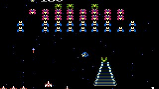 🎮🕹️👉Galaga 1981  Gameplay Arcade [upl. by Deirdra]