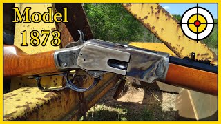 quotThe Gun That Won The Westquot Uberti Cimarron Model 1873 Unboxing Range Review amp First Shots [upl. by Nibaj143]