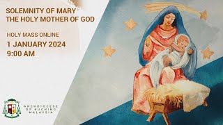 New Years Day Mass  Solemnity of Mary the Holy Mother of God  1 January 2024 [upl. by Renaldo315]