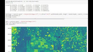 NDVI calculation from Landsat8 images with Python 3 and Rasterio  Tutorial [upl. by Sidonie]